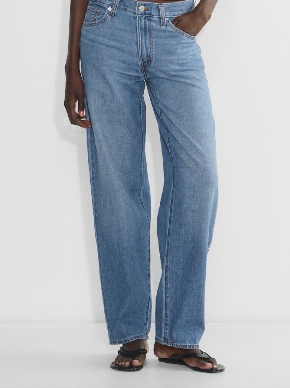 Baggy dad jeans